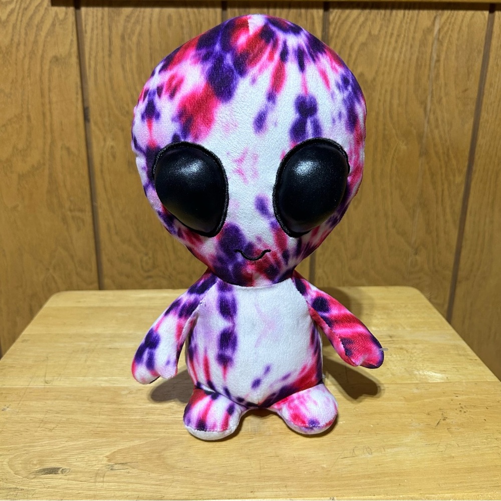 Alien Plush Figure Tie Dye A & A Global Stuffed Toy 12" Purple Standing 2023